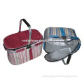 Cooler folding wholesale picnic basket
